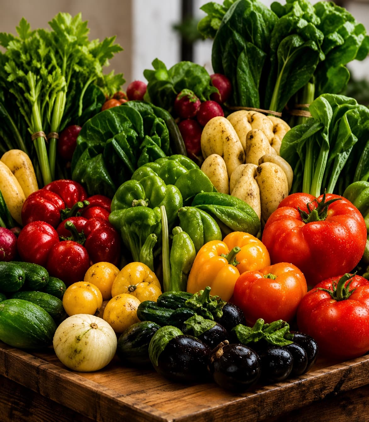 Fresh clean ingredients